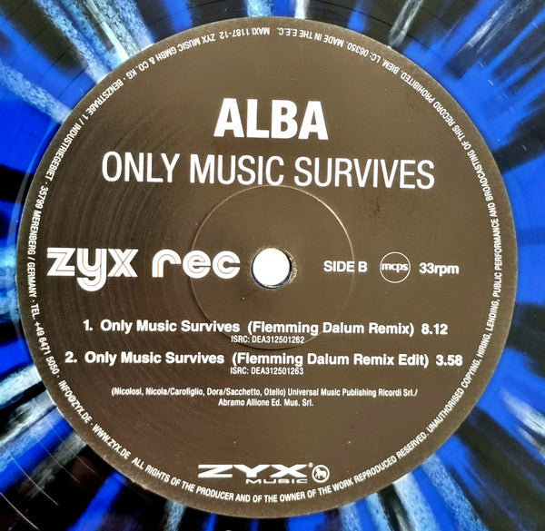 Alba – Only Music Survives  【近日入荷予定】