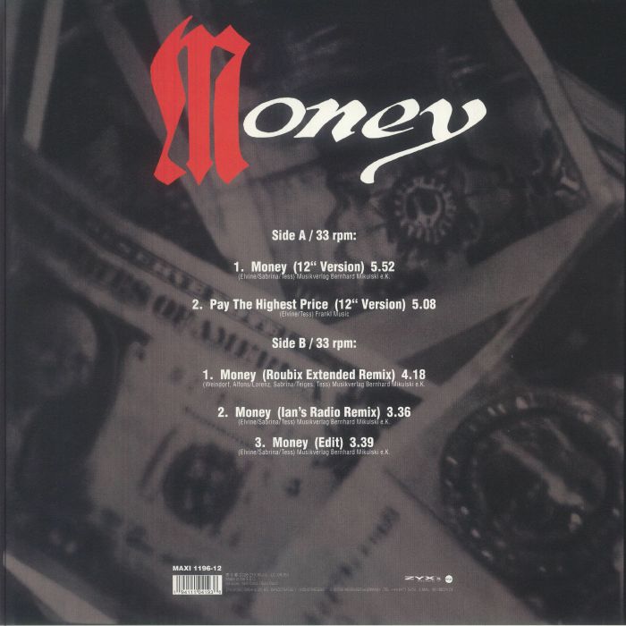Mozzart – Money【近日入荷予定】