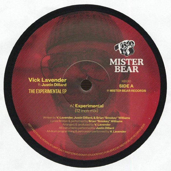 Vick Lavender ft Justin Dillard - The Experimental EP【近日入荷予定】