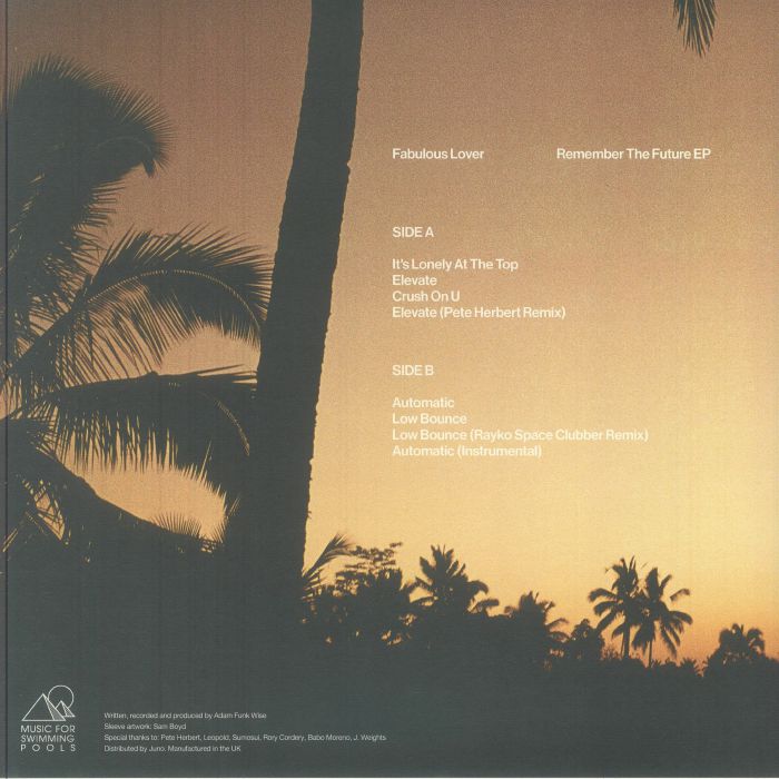 Fabulous Lover – Remember The Future EP