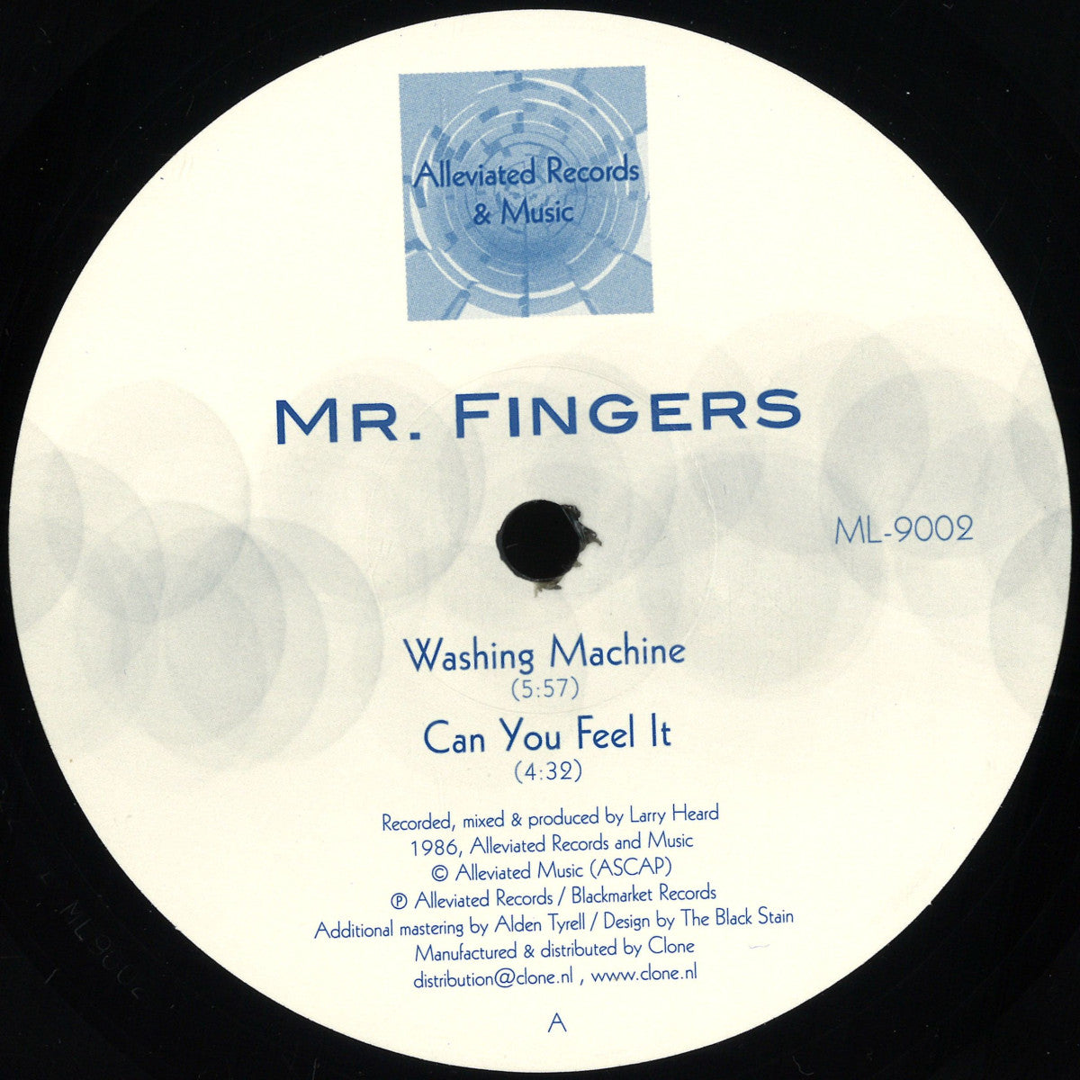 Mr. Fingers – Washing Machine / Can You Feel It