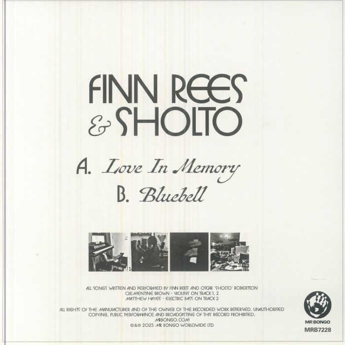 Finn Rees & Sholto – Love In Memory / Bluebell