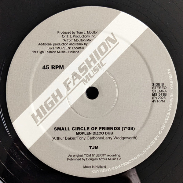 TJM – Small Circle Of Friends (Luca Moplen Remixes)  【近日入荷予定】