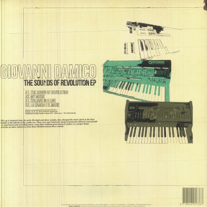 Giovanni Damico – The Sounds Of Revolution EP【近日入荷予定】