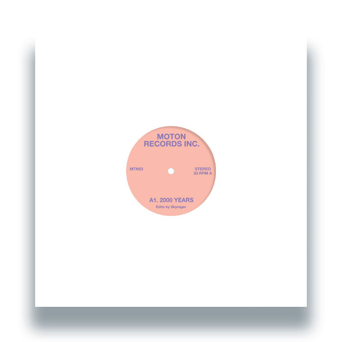 Moton Records Inc - Skyrager Edits【近日入荷予定】