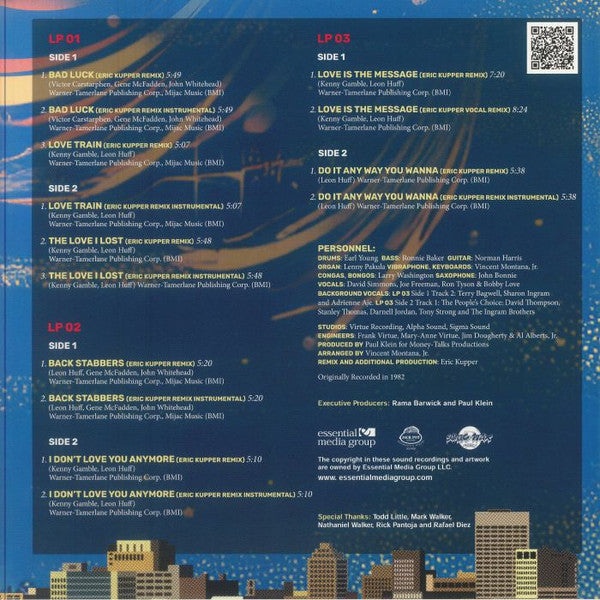 The Philly All Stars – Reimagined (Eric Kupper Remixes)【近日入荷予定】