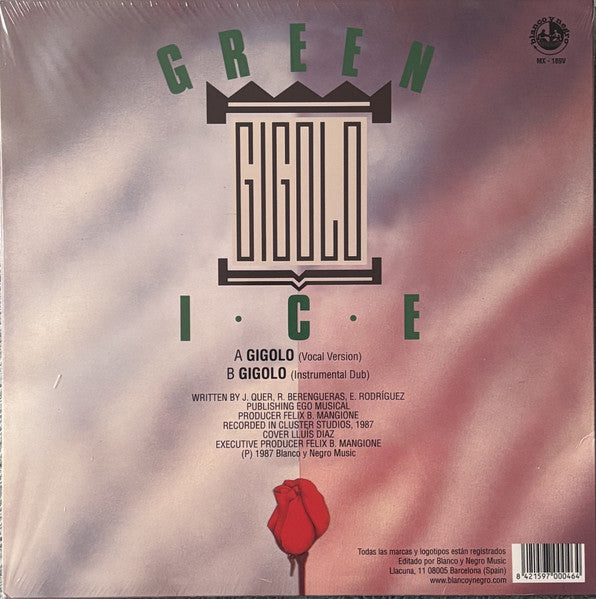 Green Ice – Gigolo【近日入荷予定】