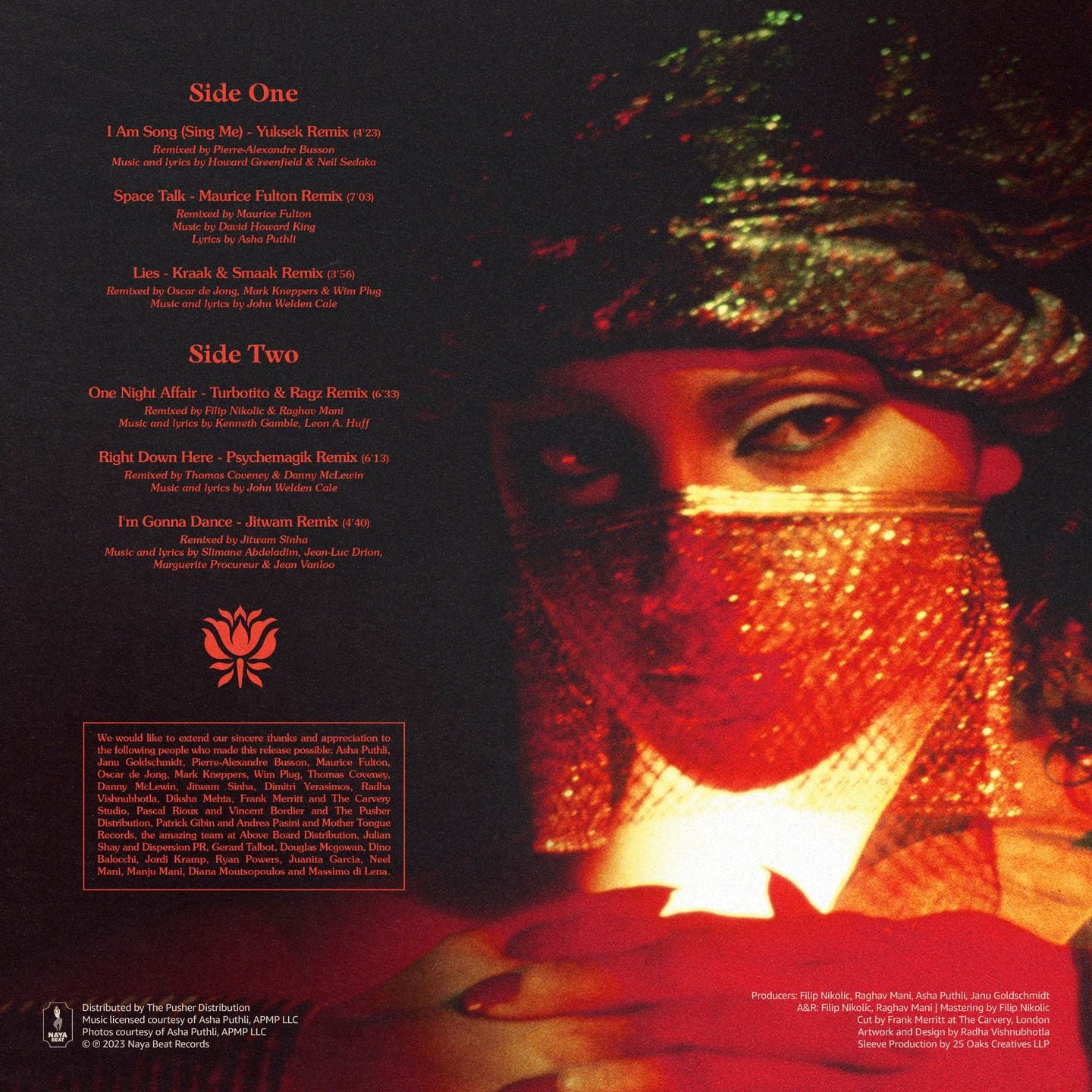 Asha Puthli – Disco Mystic (Select Remixes Volume 1)