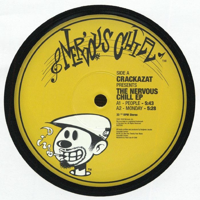 Crackazat – The Nervous Chill EP【近日入荷予定】
