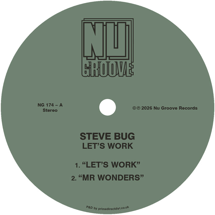 Steve Bug - Let’s Work【近日入荷予定】