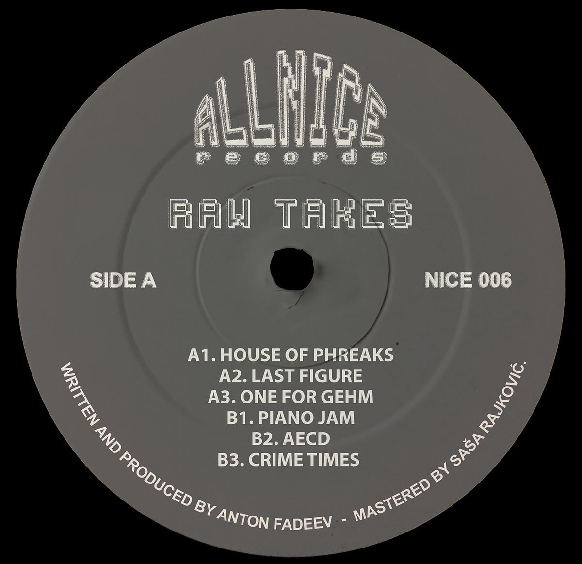 Raw Takes – House Of Phreaks EP【近日入荷予定】