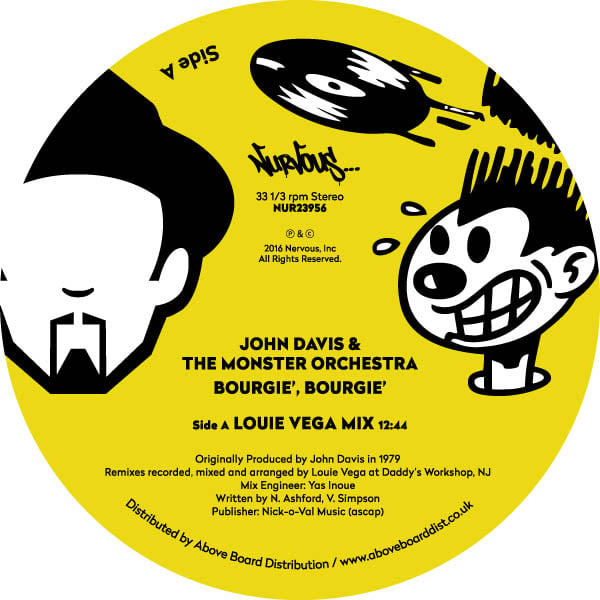 John Davis & The Monster Orchestra – Bourgie', Bourgie' (Louie Vega Mixes)