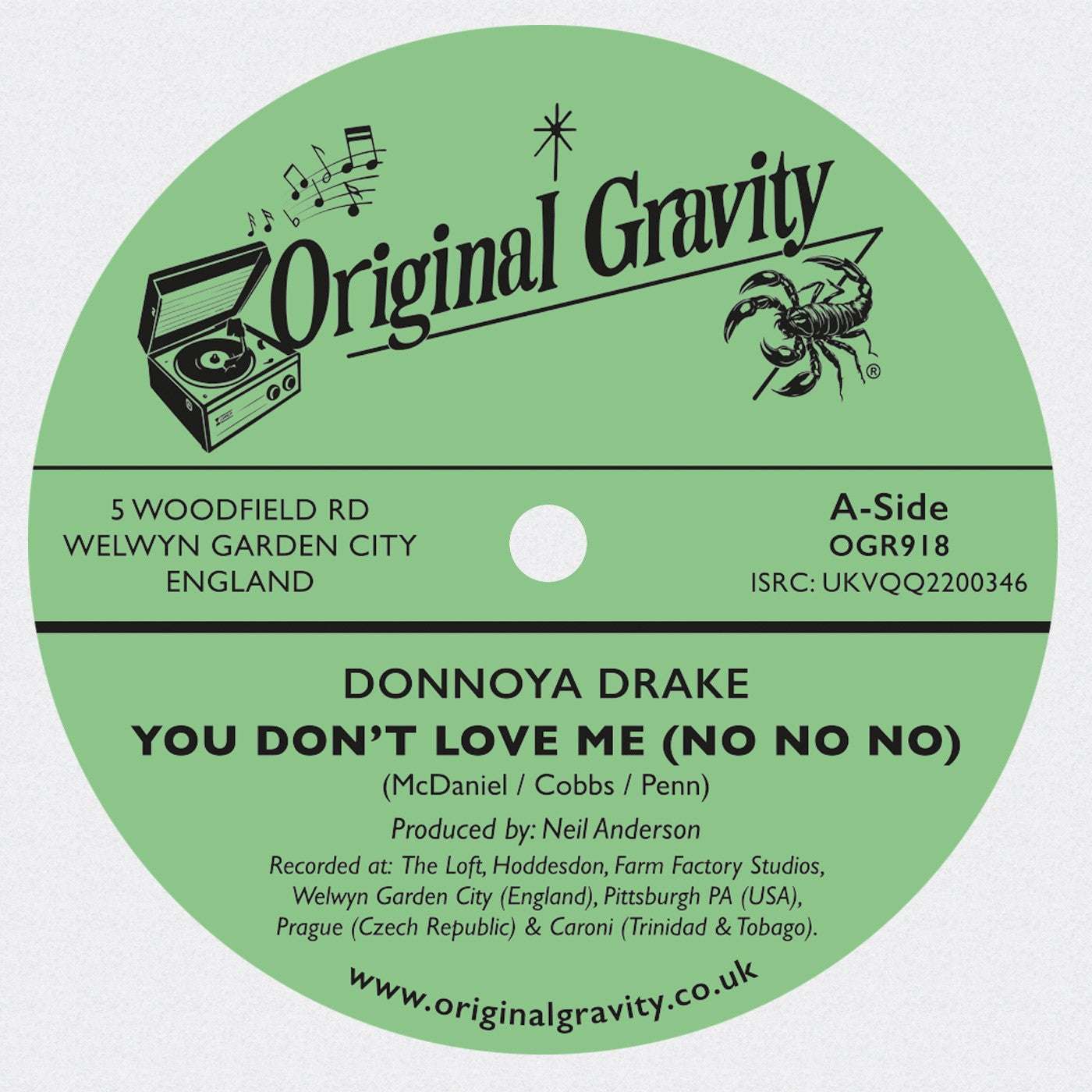 Donnoya Drake / Prince Alphonso & The Fever – You Don't Love Me (No No No)【近日入荷予定】
