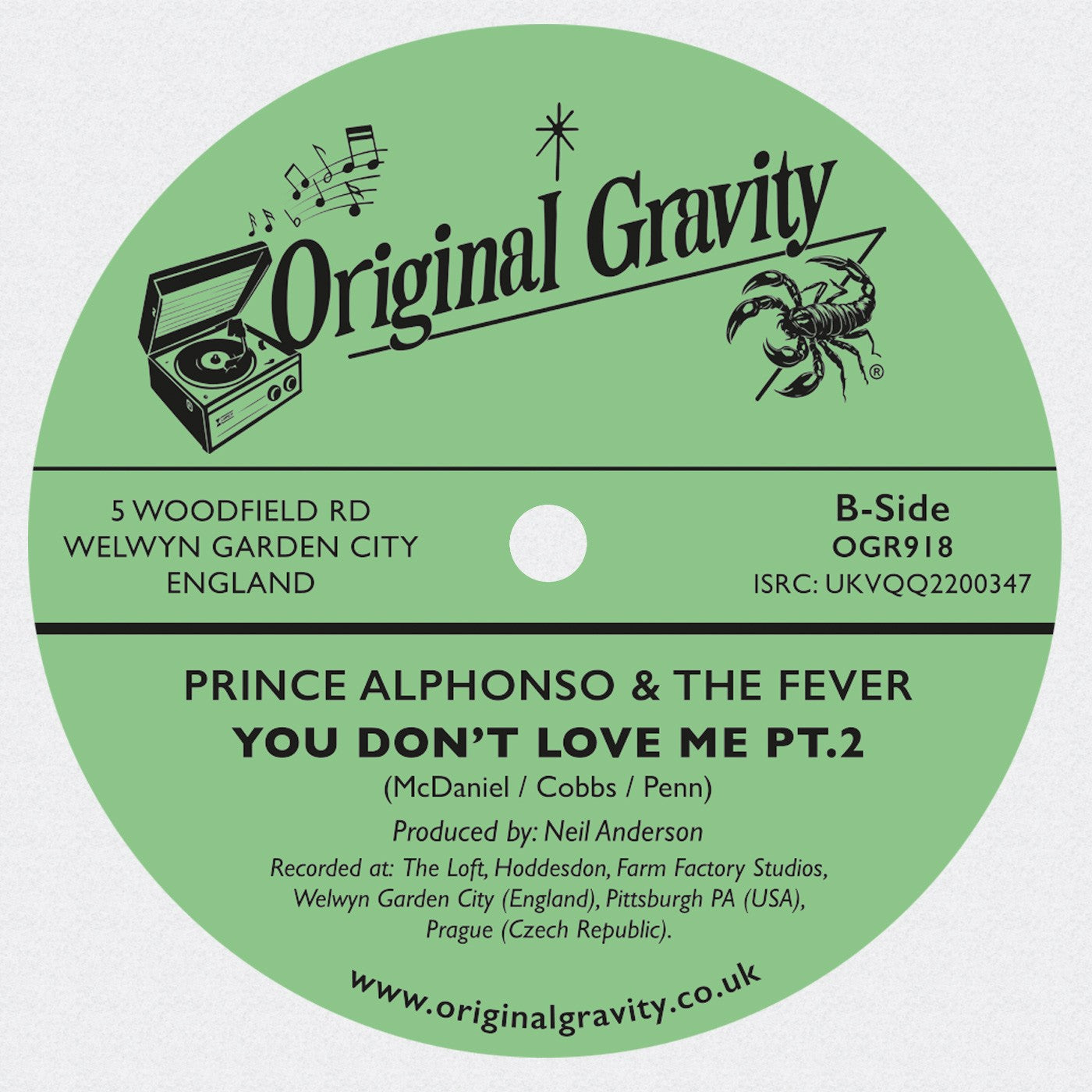 Donnoya Drake / Prince Alphonso & The Fever – You Don't Love Me (No No No)【近日入荷予定】