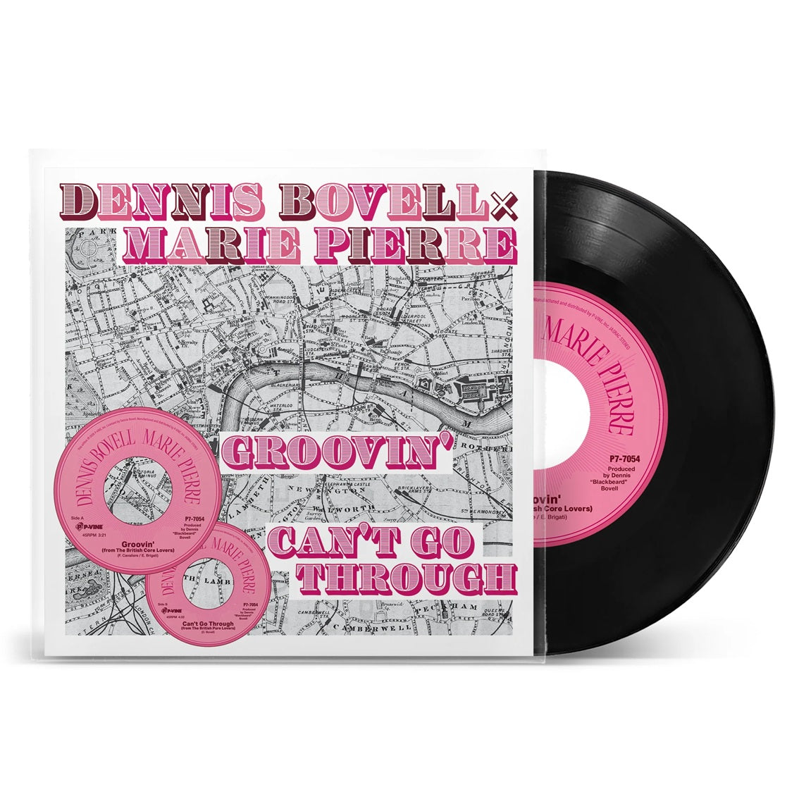 Dennis Bovell × Marie Pierre - Groovin' (from「The British Core Lovers」) / Can't Go Through (from「The British Pure Lovers」)【10/7発売予定】