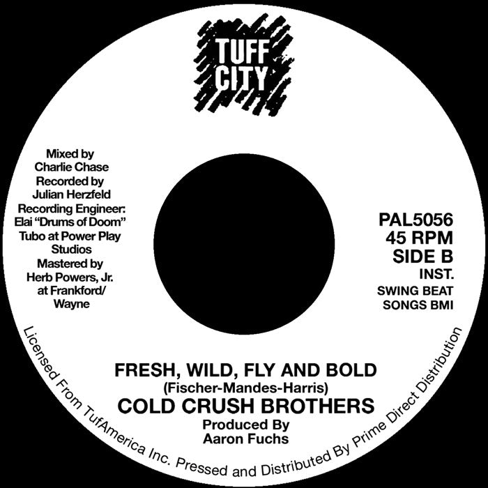 The Cold Crush Brothers - Fresh, Wild, Fly And Bold -RSD LIMITED-