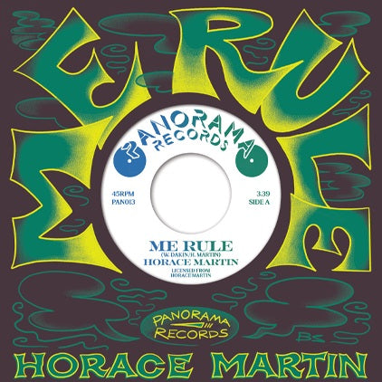 Horace Martin / Prince Huntley – Me Rule / Rule【近日入荷予定】