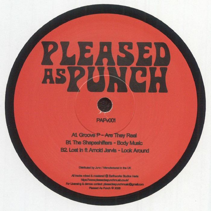 Groove P / The Shapeshifters / Lost In - PAP Wax 01