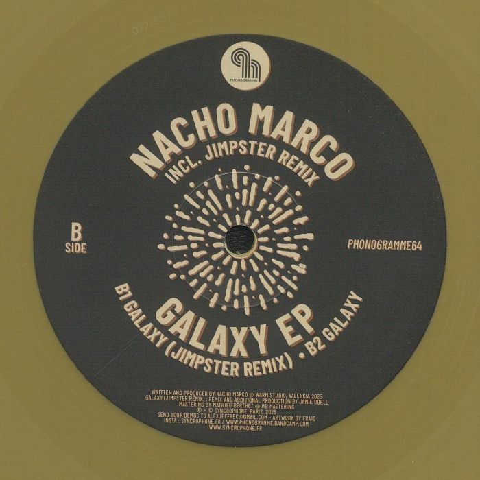Nacho Marco – Galaxy EP (inc. Jimpster Remix)