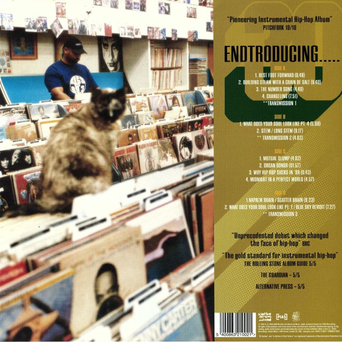 DJ Shadow - Endtroducing..... (30th Anniversary Edition)