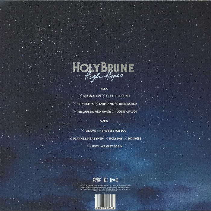 Holybrune – High Hopes【近日入荷予定】