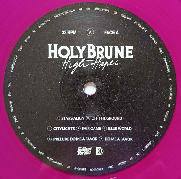 Holybrune – High Hopes【近日入荷予定】