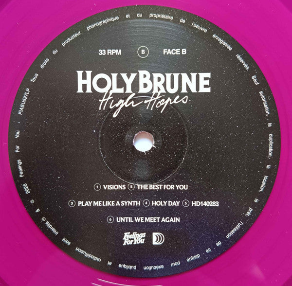 Holybrune – High Hopes【近日入荷予定】