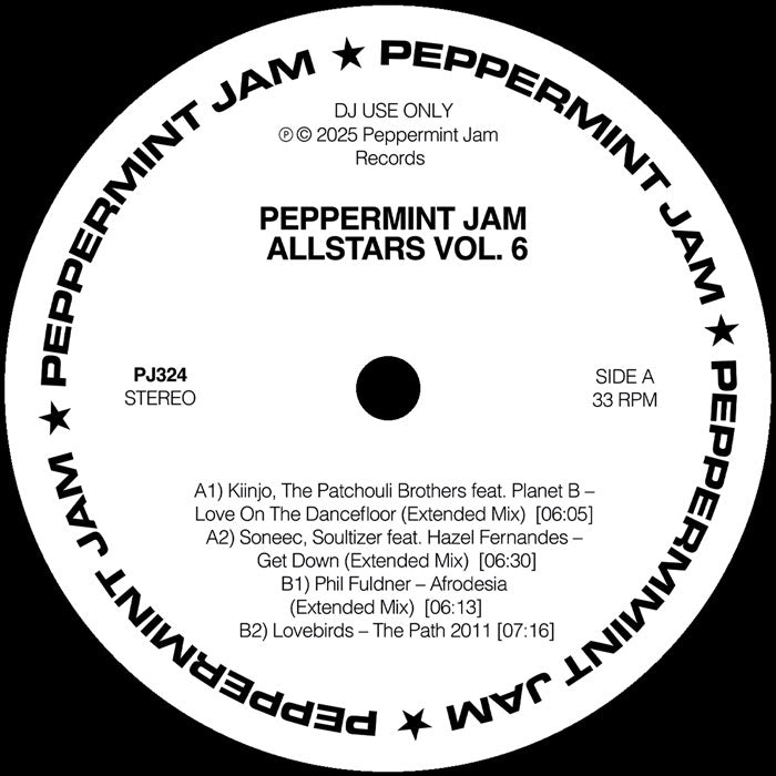 The Patchouli Brothers / Soneec & Soultizer / Phil Fuldner / Lovebirds - Peppermint Jam Allstars Vol.6