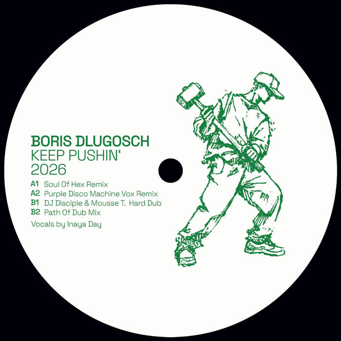 Boris Dlugosch - Keep Pushin' 2026【近日入荷予定】