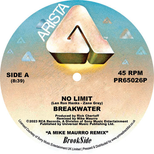 Breakwater – No Limit (A Mike Maurro Remix) - RSD LIMITED -【近日再入荷予定】