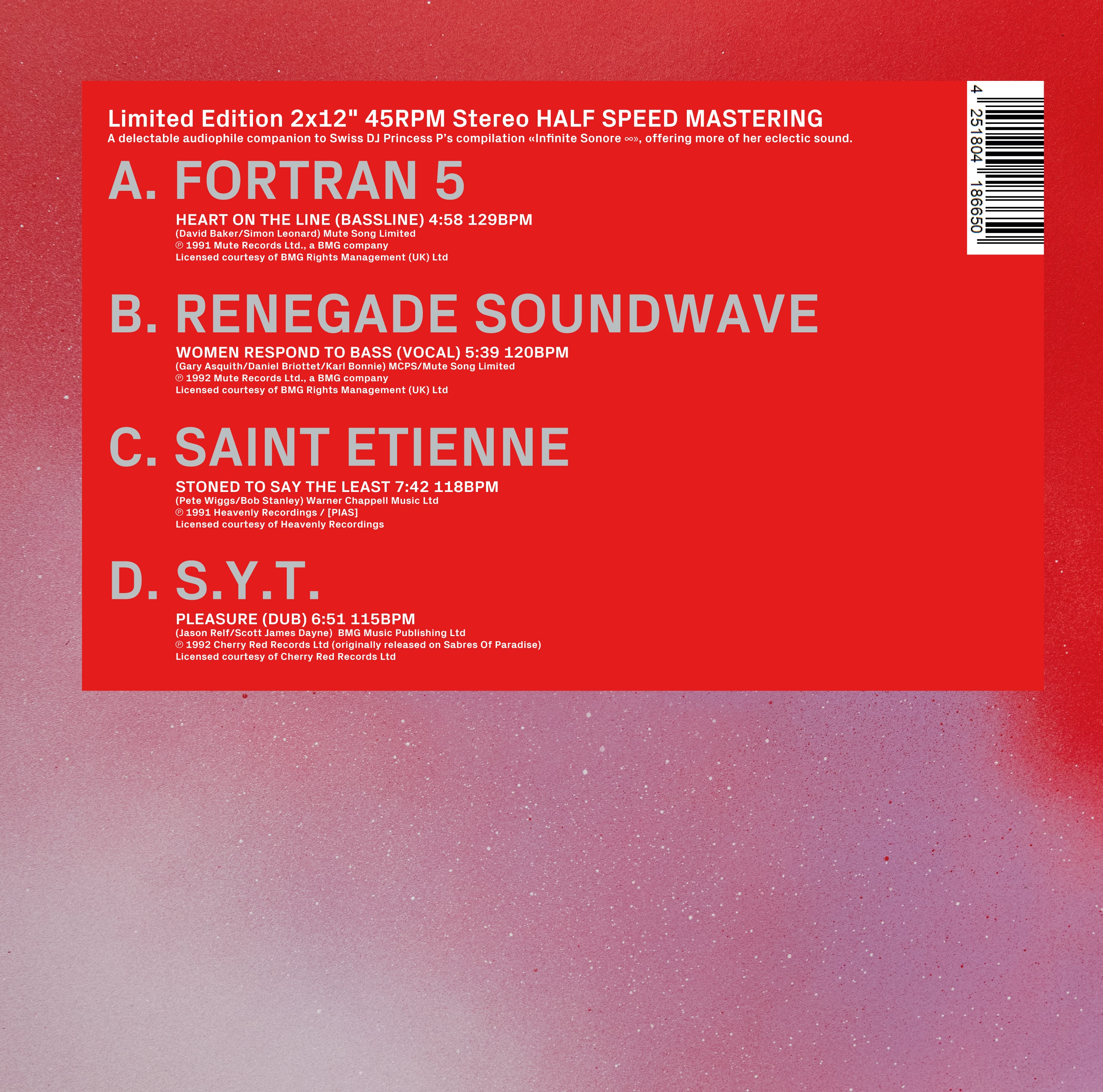VA - Princess P presents: Fortran 5, Renegade Soundwave, Saint Etienne, S.Y.T. (Shave Your Tongue)
