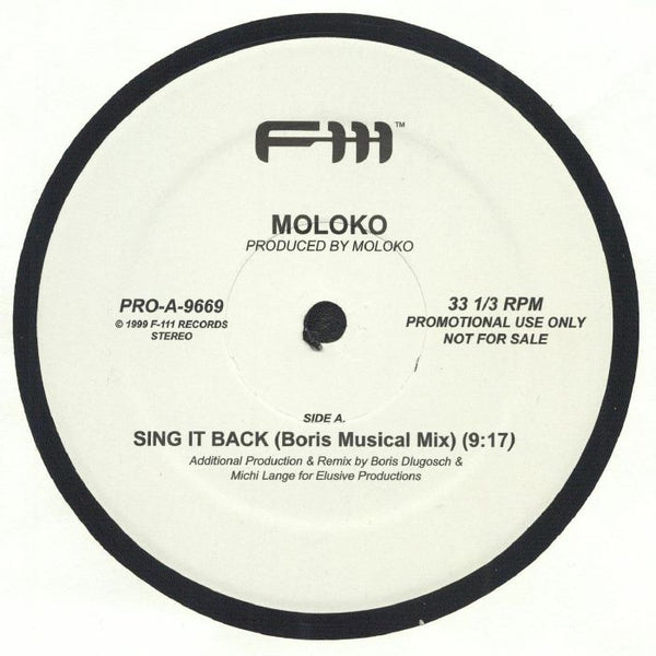 Moloko Sing It Back Remixes Moloko sing it back remixes
