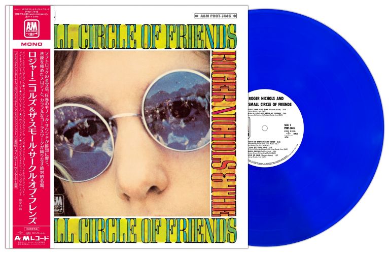 Roger Nichols & The Small Circle Of Friends (ロジャー・ニコルズ&ザ・スモール・サークル・オブ・フレンズ) - Roger Nichols & The Small Circle Of Friends (ロジャー・ニコルズ&ザ・スモール・サークル・オブ・フレンズ) [クリアディープブルー・ヴァイナル]【10/28発売予定】