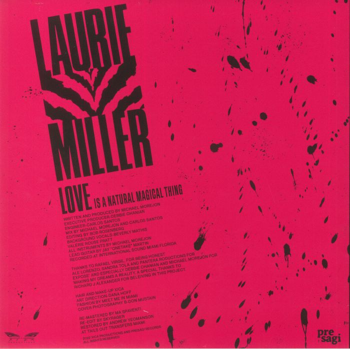 Laurie Miller – Love Is A Natural Magical Thing【近日入荷予定】