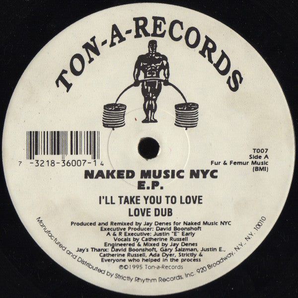 Naked Music NYC ‎– Naked Music NYC E.P.