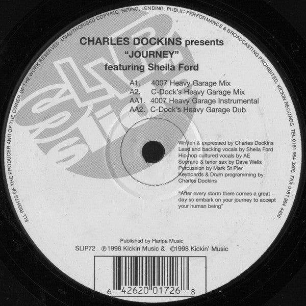 Charles Dockins Featuring Sheila Ford – Journey