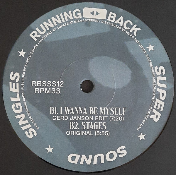 Don Laka – Stages / I Wanna Be Myself【近日入荷予定】