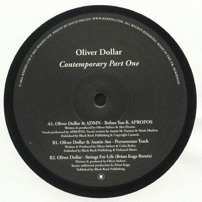 Oliver Dollar – Contemporary Part One