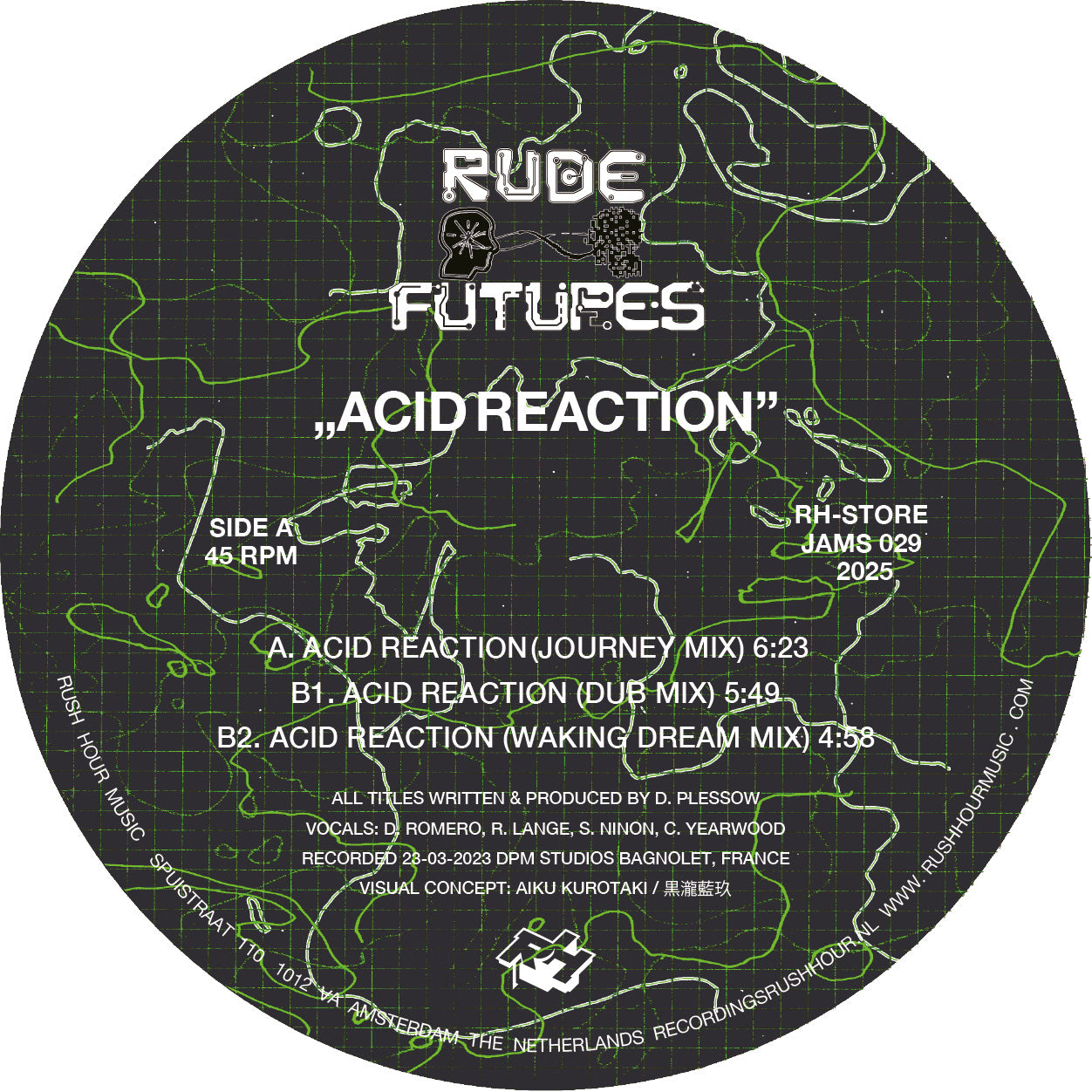 Rude Futures – Acid Reaction【近日入荷予定】