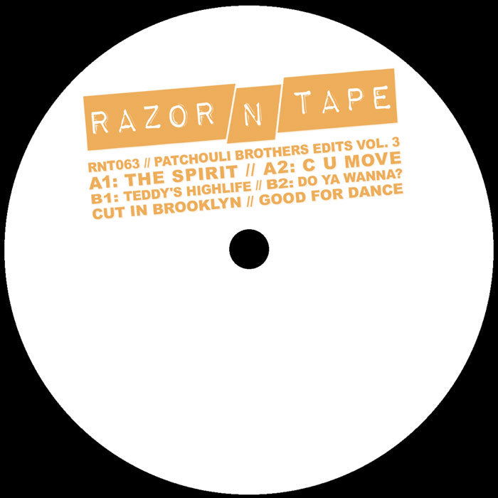 The Patchouli Brothers - Patchouli Brothers Edits Vol. 3