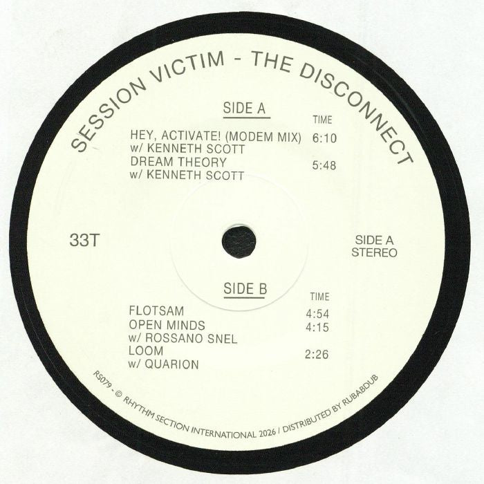 Session Victim – The Disconnect【近日入荷予定】