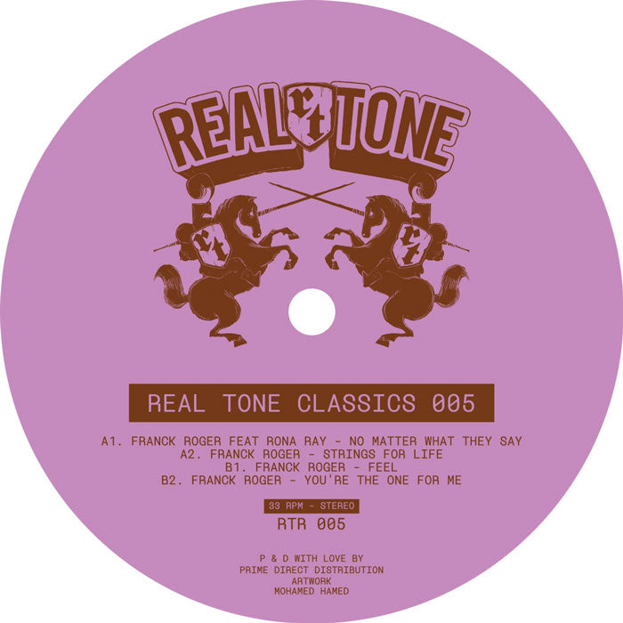 Franck Roger - Real Tone Classics 005【近日入荷予定】