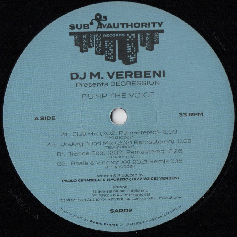 Dj M. Verbeni - Pump The Voice