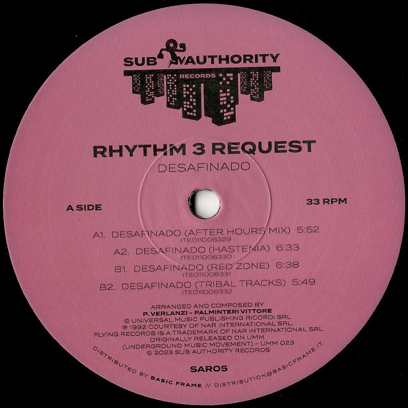 Rhythm 3 Request - Desafinado