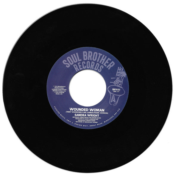 Sandra Wright – Wounded Woman / Midnight Affair【近日入荷予定】
