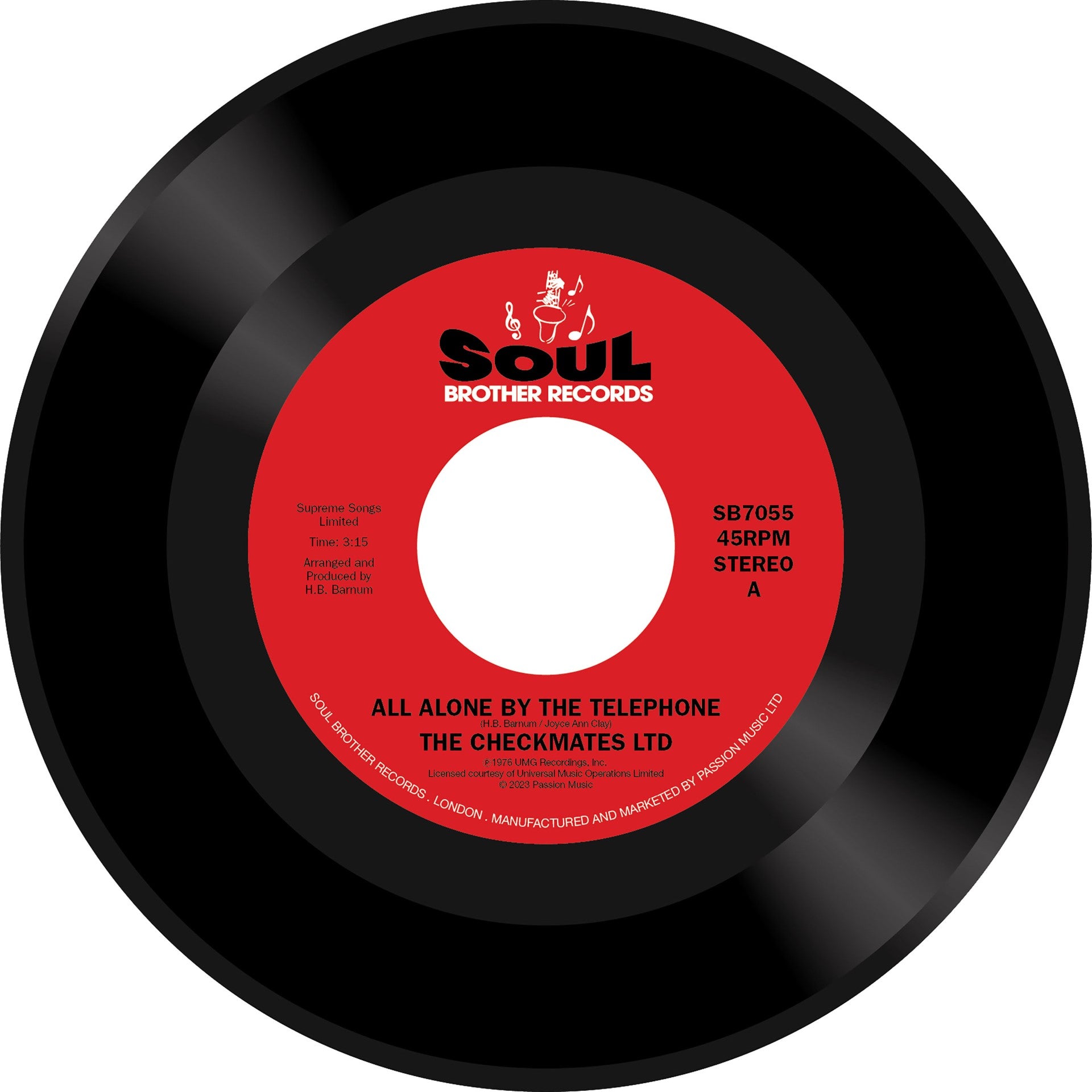 THE CHECKMATES LTD / ALL ALONE BY THE TELEPHONE