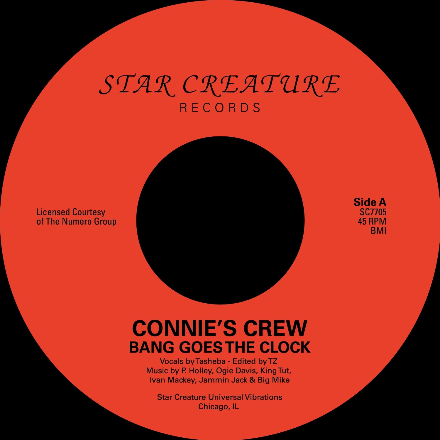 Connie's Crew / King Tut (Wroc-King) – Bang Goes The Clock / Power Of Tut