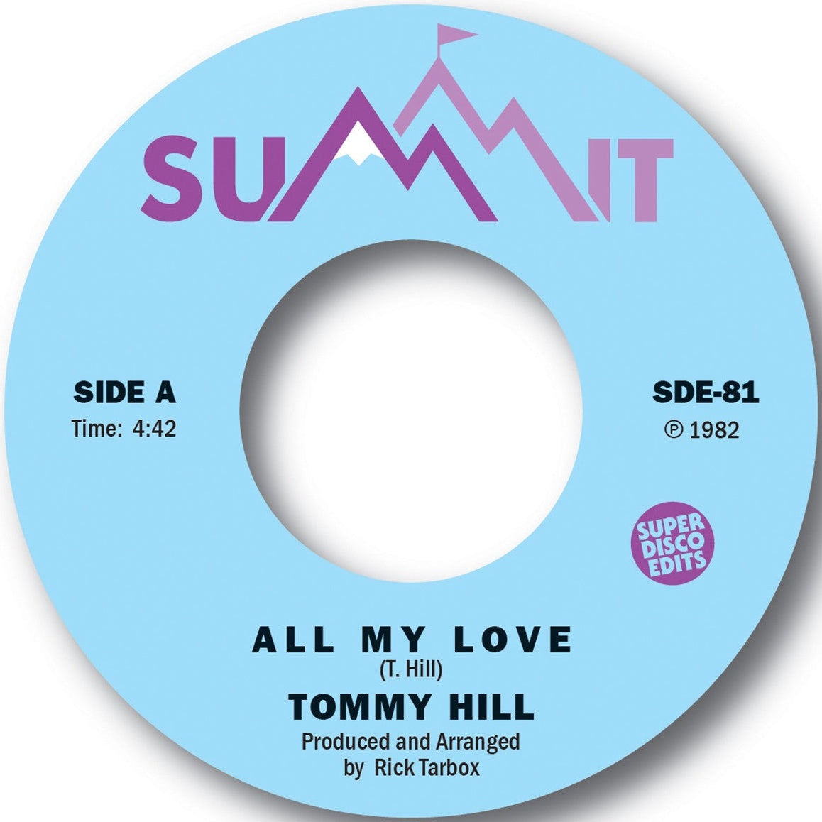 Tommy Hill - All My Love / Can't Get Over You