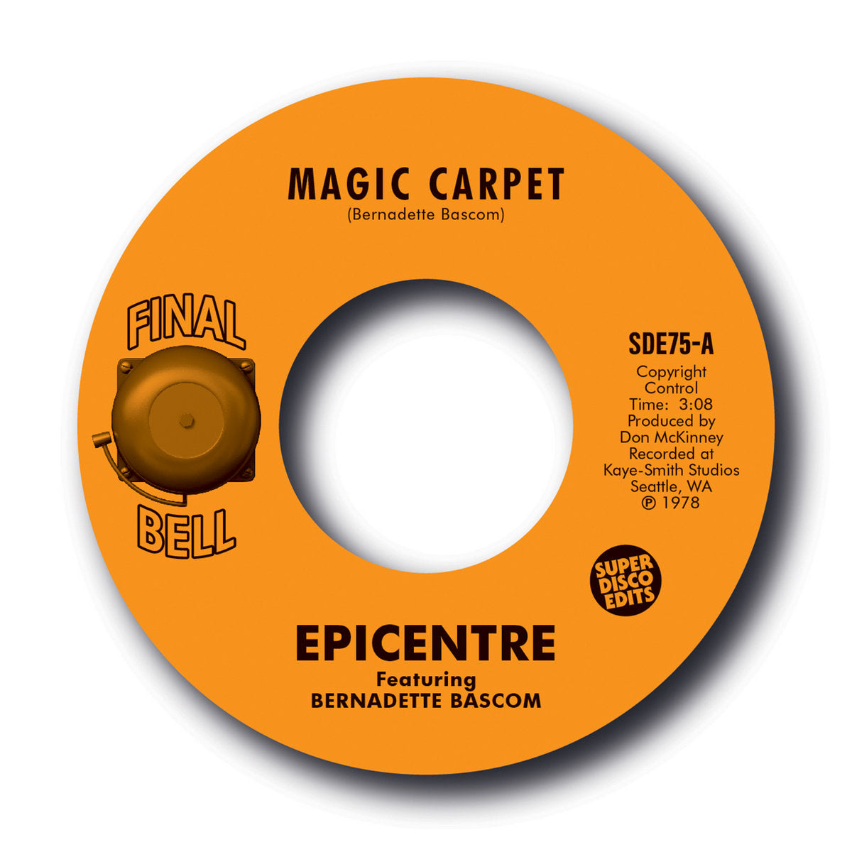 Epicentre Feat Bernadette Bascom - Magic Carpet / When You Were in Love with Me【近日入荷予定】