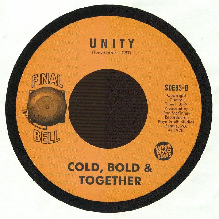 Cold Bold & Together - Go for It / Unity【近日入荷予定】
